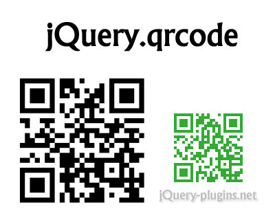 How to create QR code with jQuery
